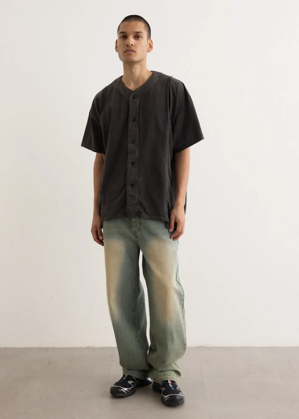 3 Cut Wide Baseball T-Shirt