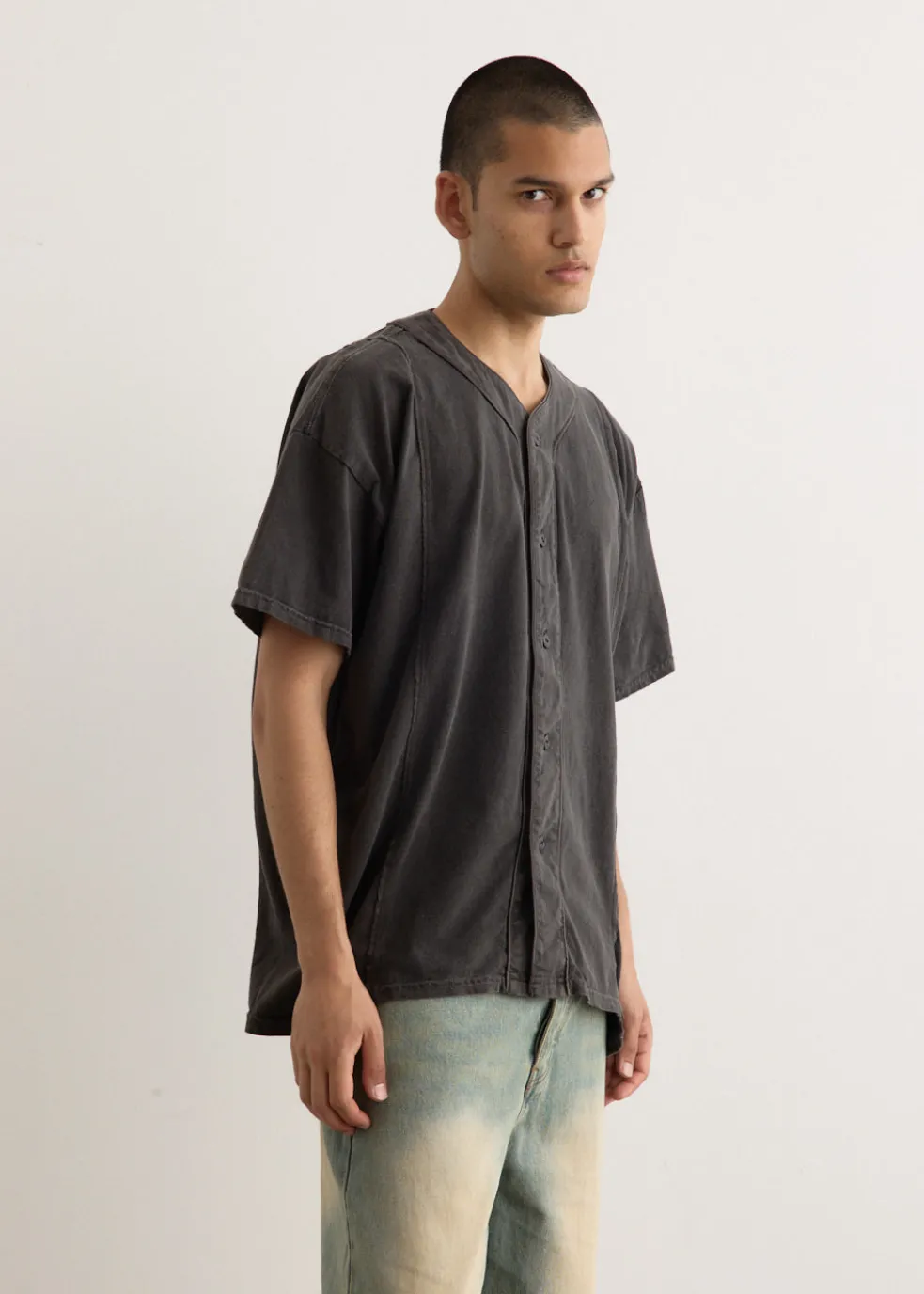 3 Cut Wide Baseball T-Shirt