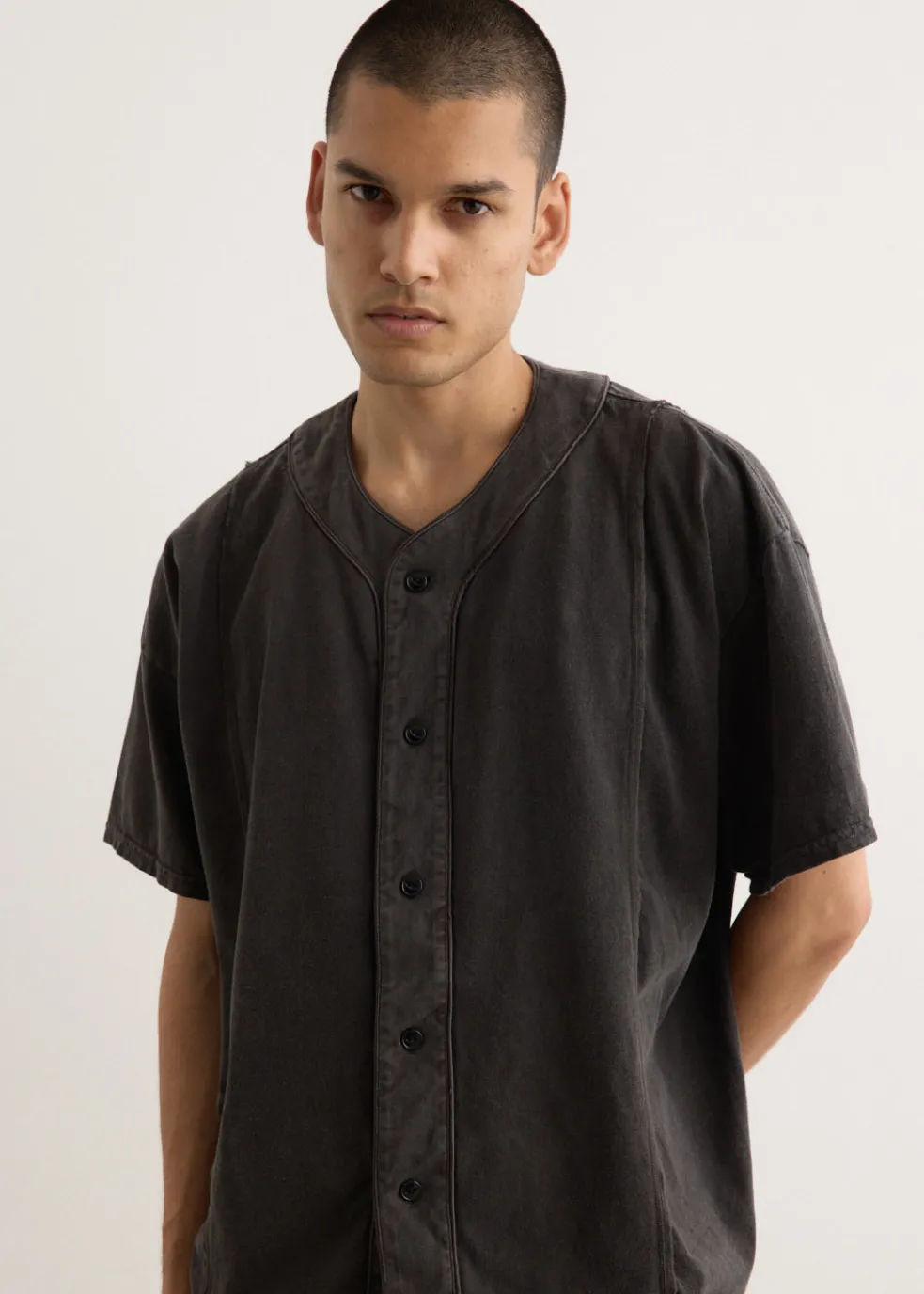 3 Cut Wide Baseball T-Shirt