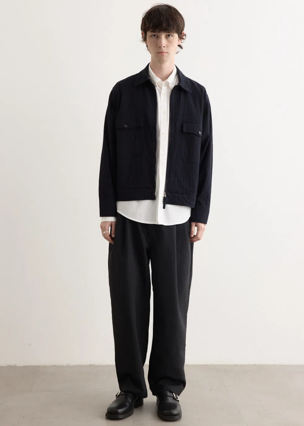 2 Tuck Polyester Pants