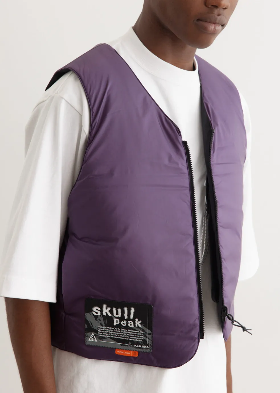 ACG Primaloft Skull Peak Reversible Vest