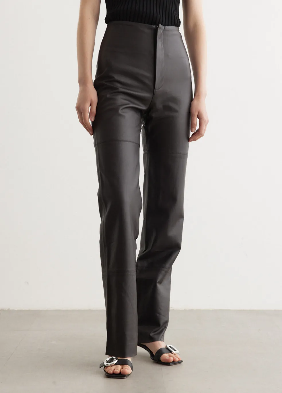 Ally Leather Trousers