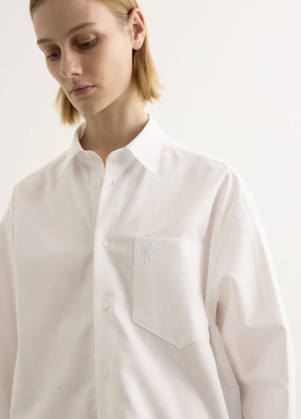AMI De Coeur Boxy Shirt