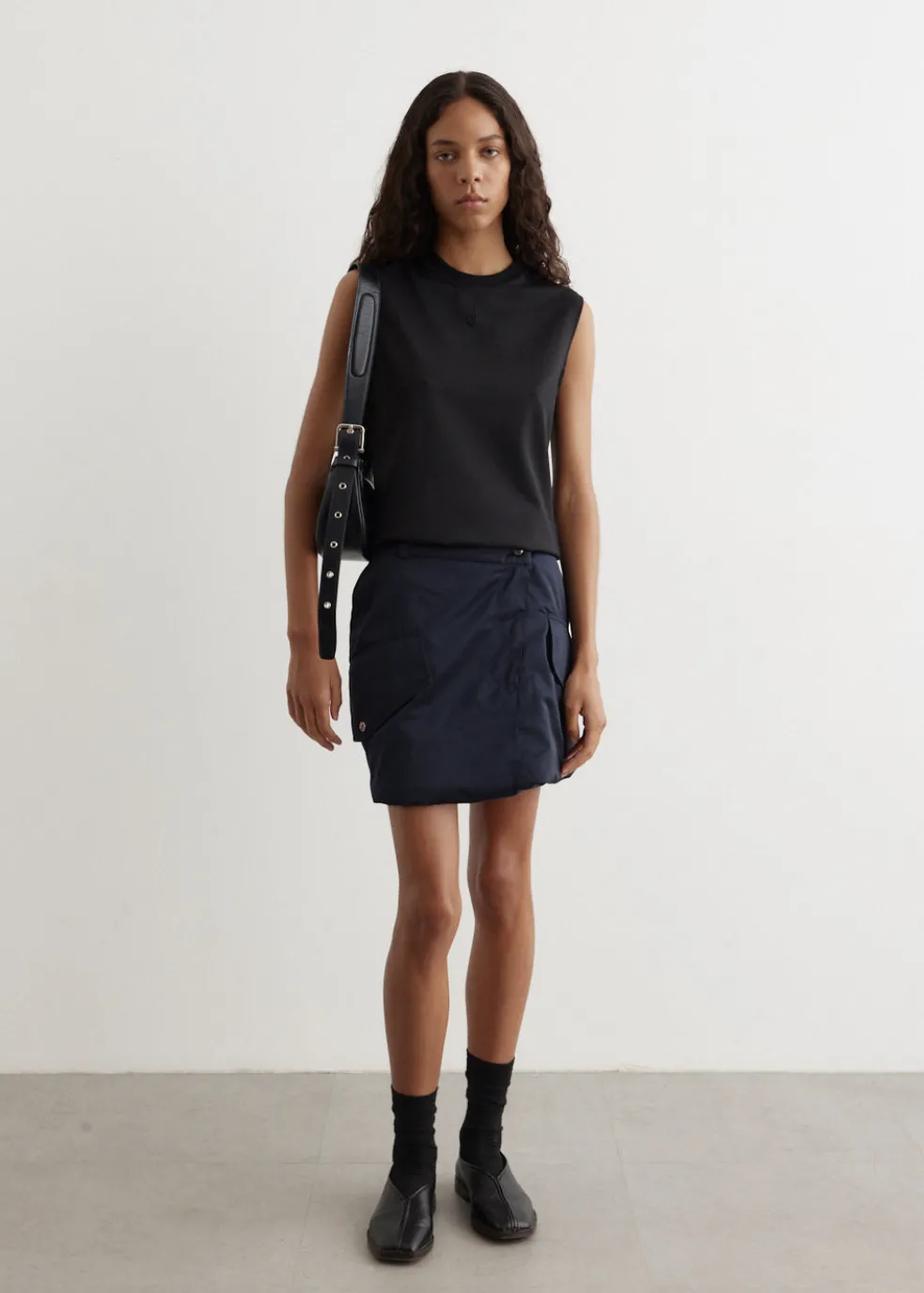 Anchor Embroidery Tank Top