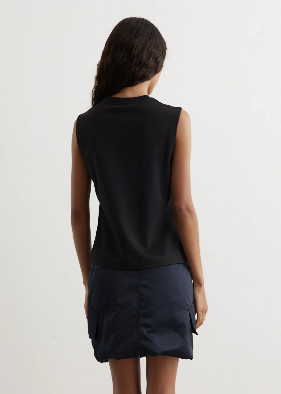 Anchor Embroidery Tank Top