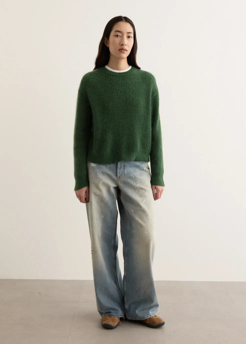 Arcade Stripe Sleeve Knit