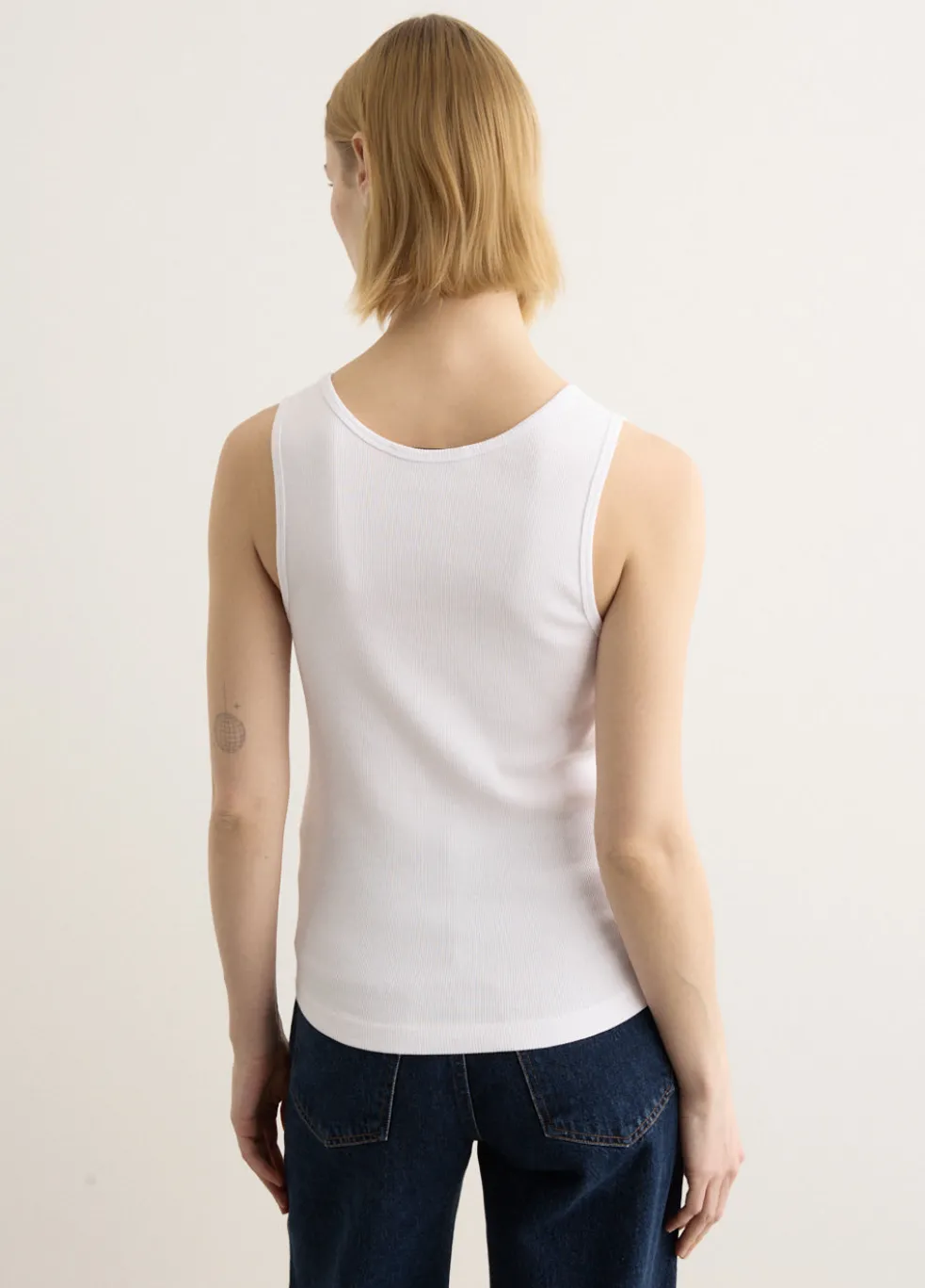 Baby Fox Ribbed Tank Top