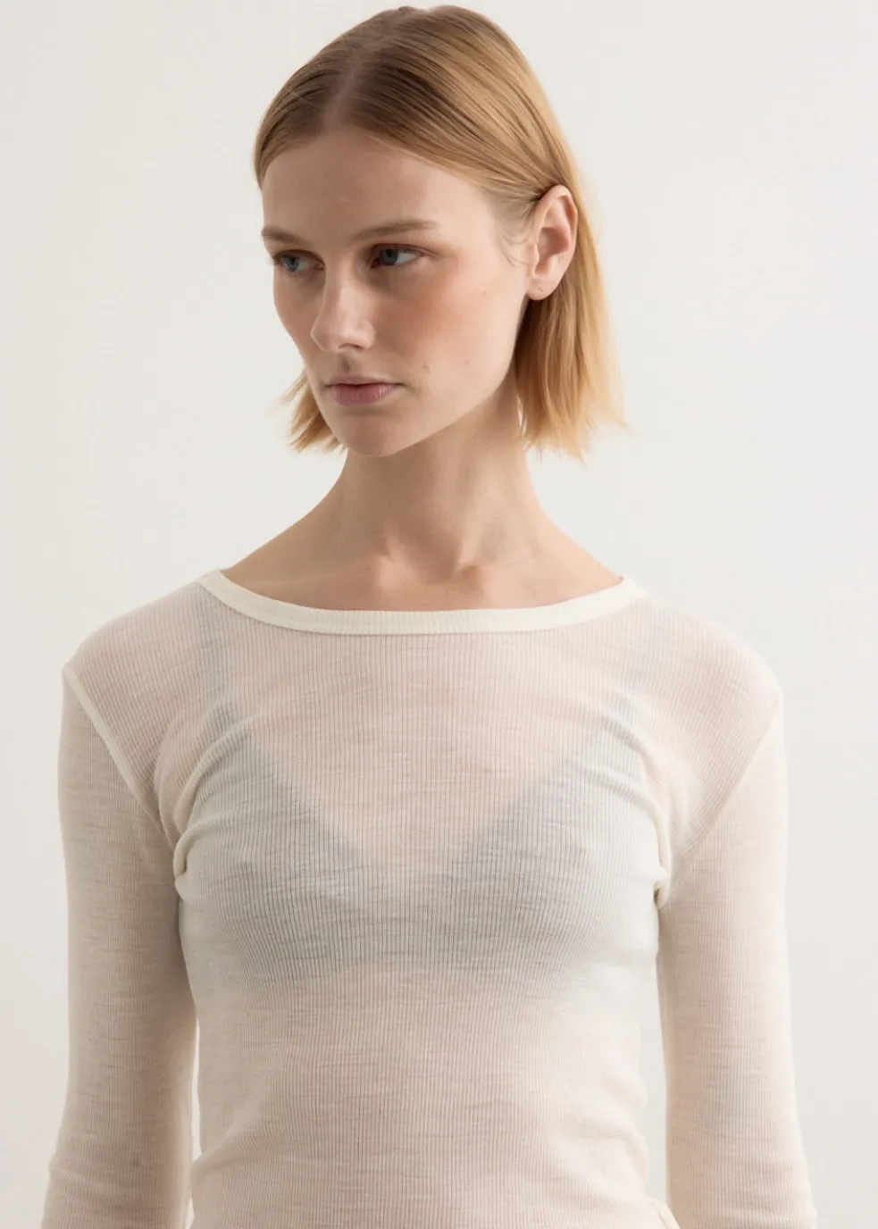 Baby Wool Long Sleeve Top