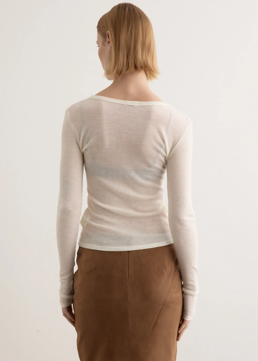 Baby Wool Long Sleeve Top