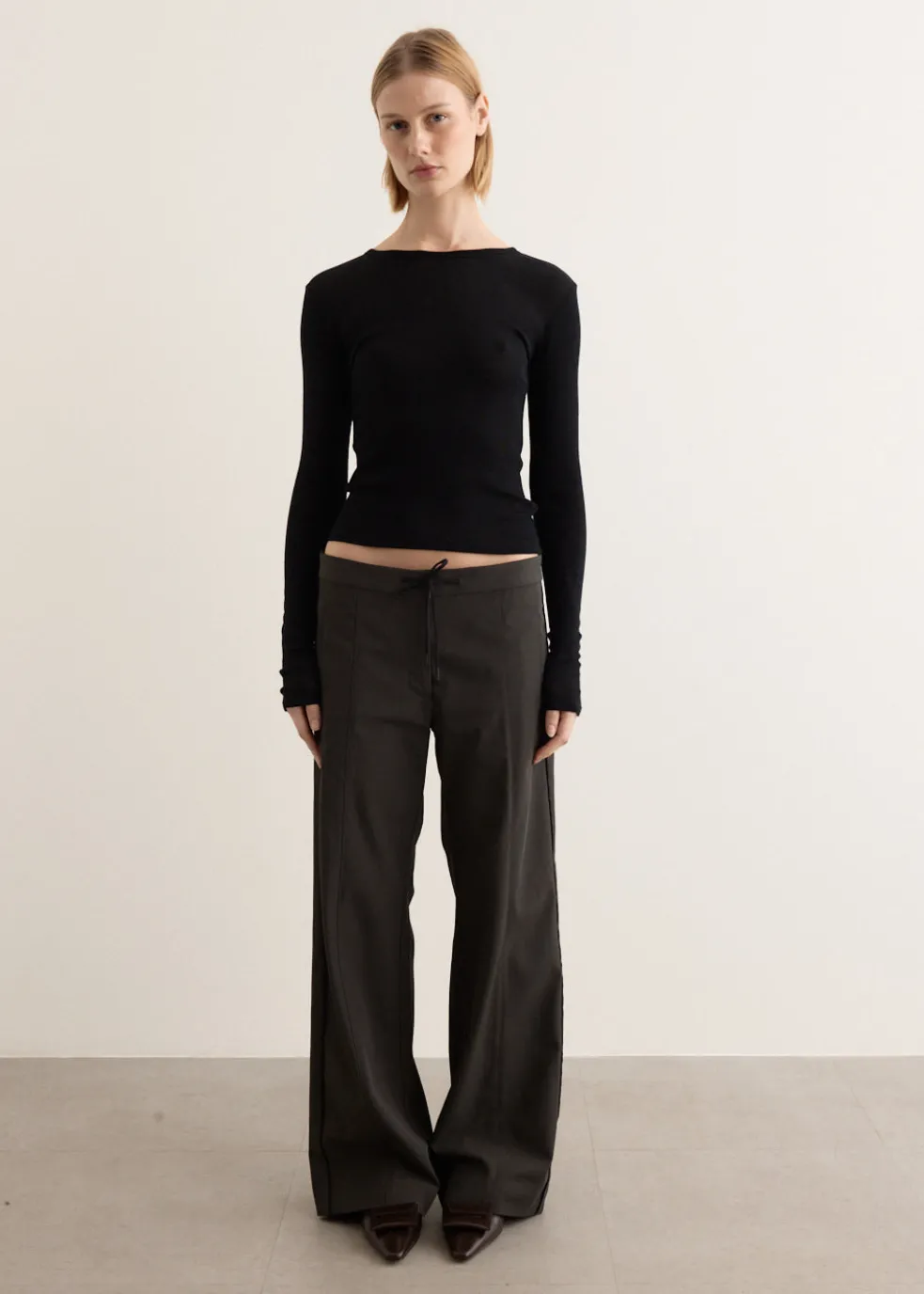 Baby Wool Long Sleeve Top