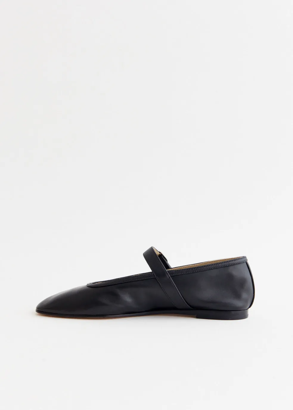 Ballet Mary Jane Leather Flats