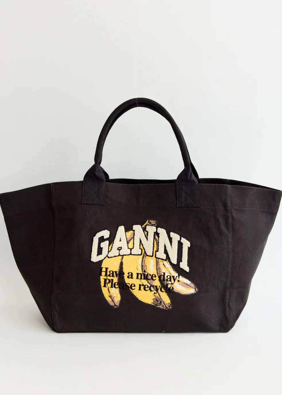 Banana Print Shopper XXL Tote