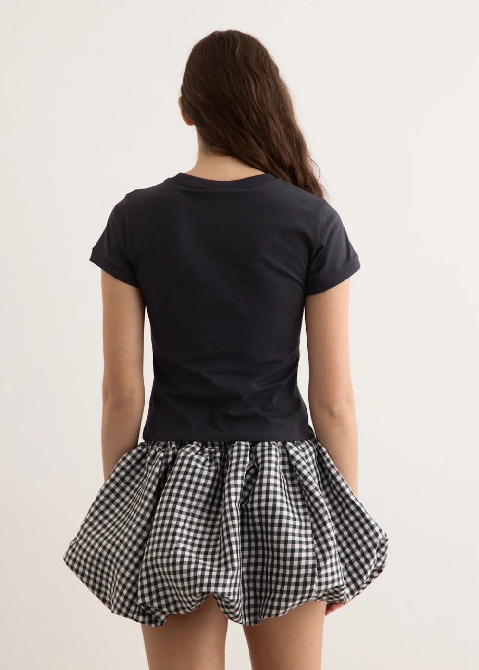 Basic Cotton Jersey Poodle Baby Fit T-Shirt