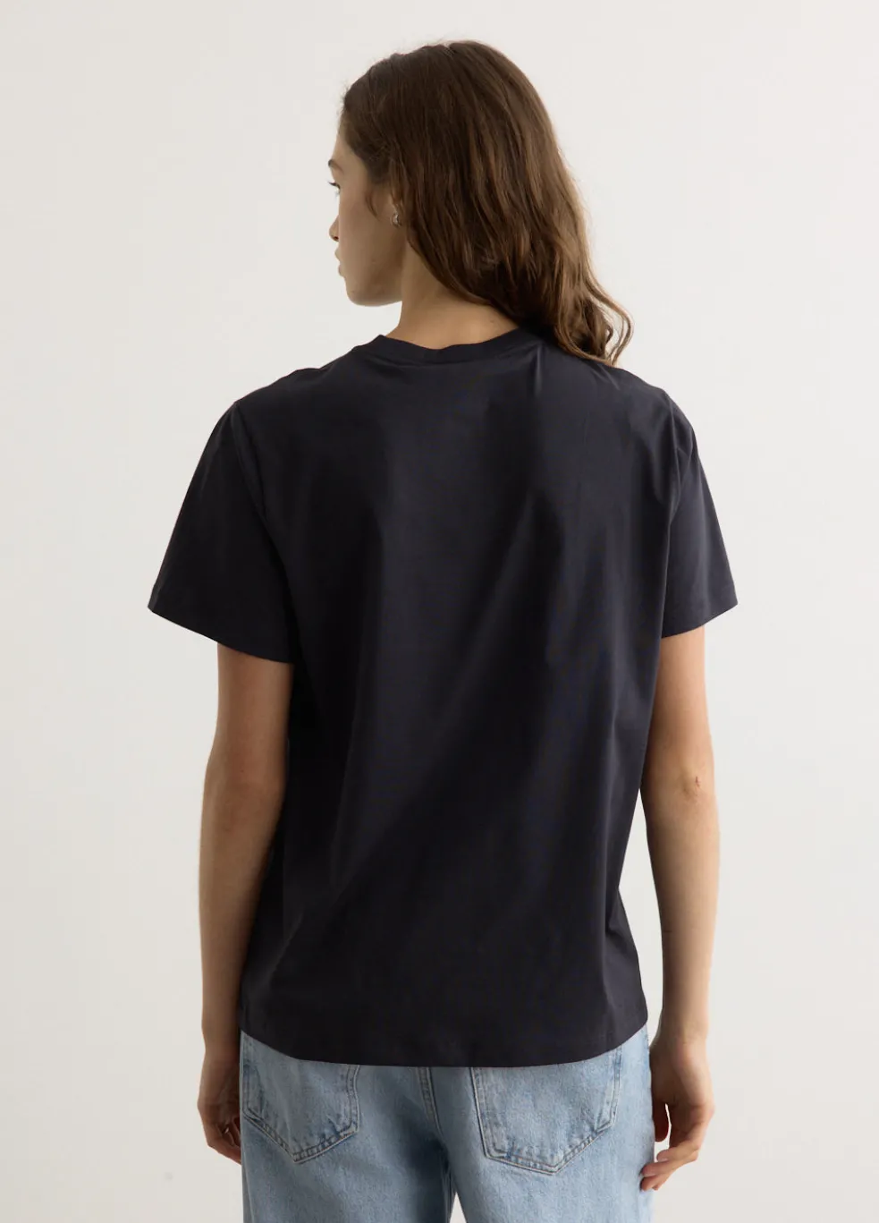 Basic Jersey Cherry Relaxed T-Shirt