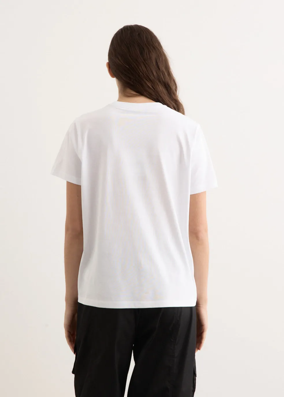 Basic Jersey Cherry Relaxed T-Shirt