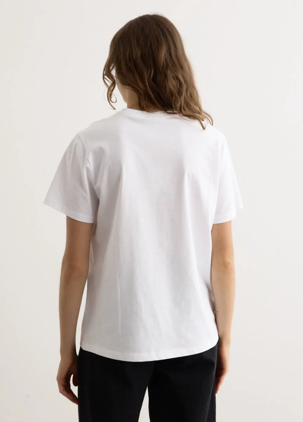 Basic Jersey Cherry Relaxed T-Shirt