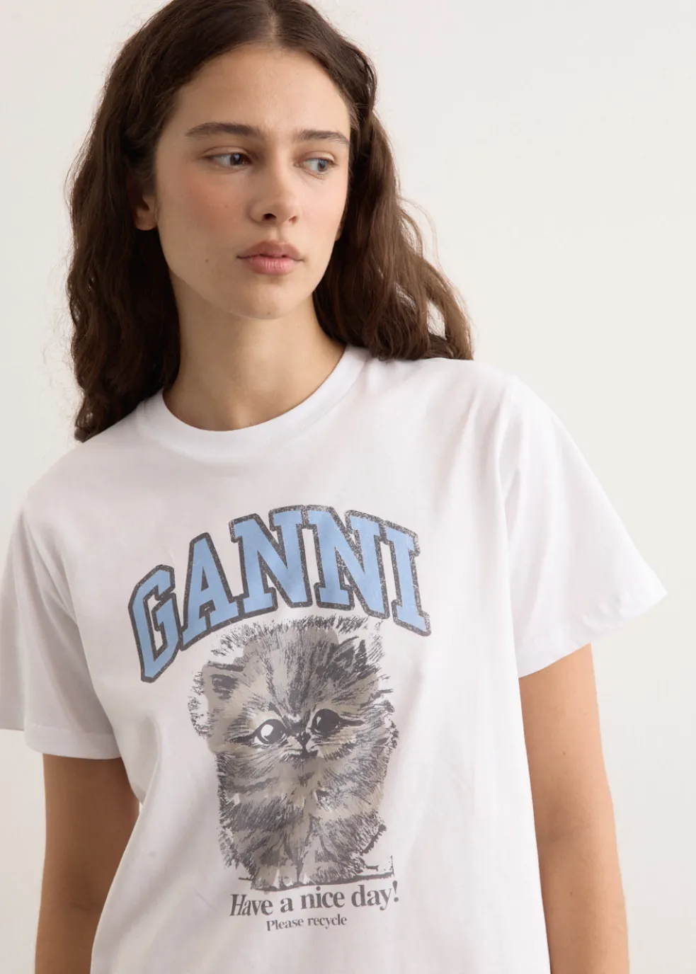 Basic Jersey Kitty Margot Relaxed T-Shirt