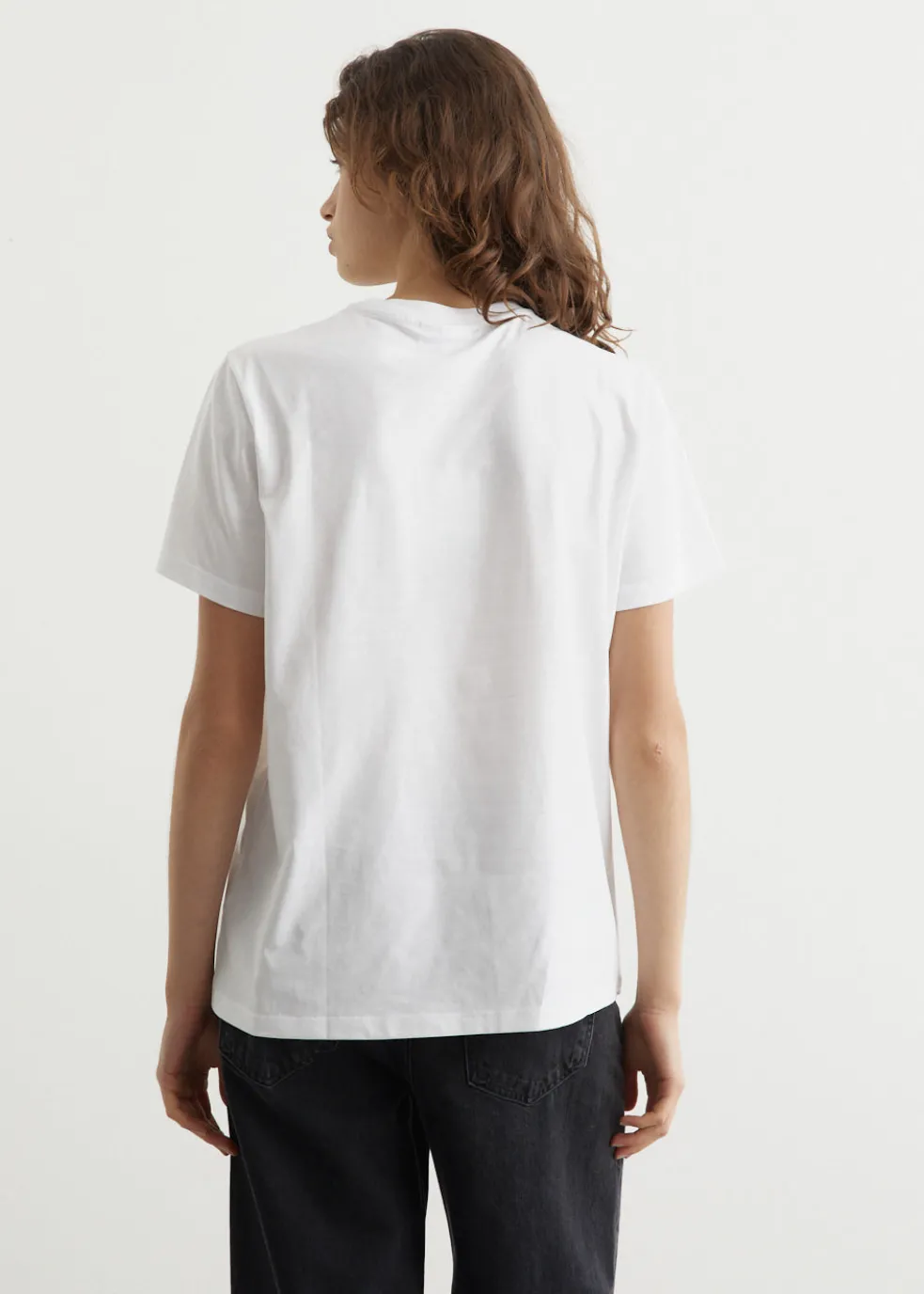 Basic Jersey Peach T-Shirt