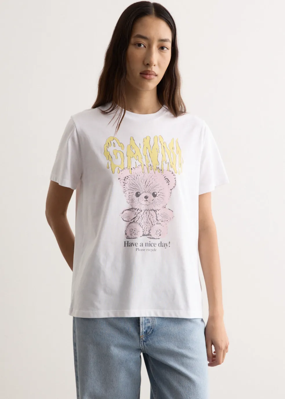 Basic Jersey Teddy Relaxed T-shirt