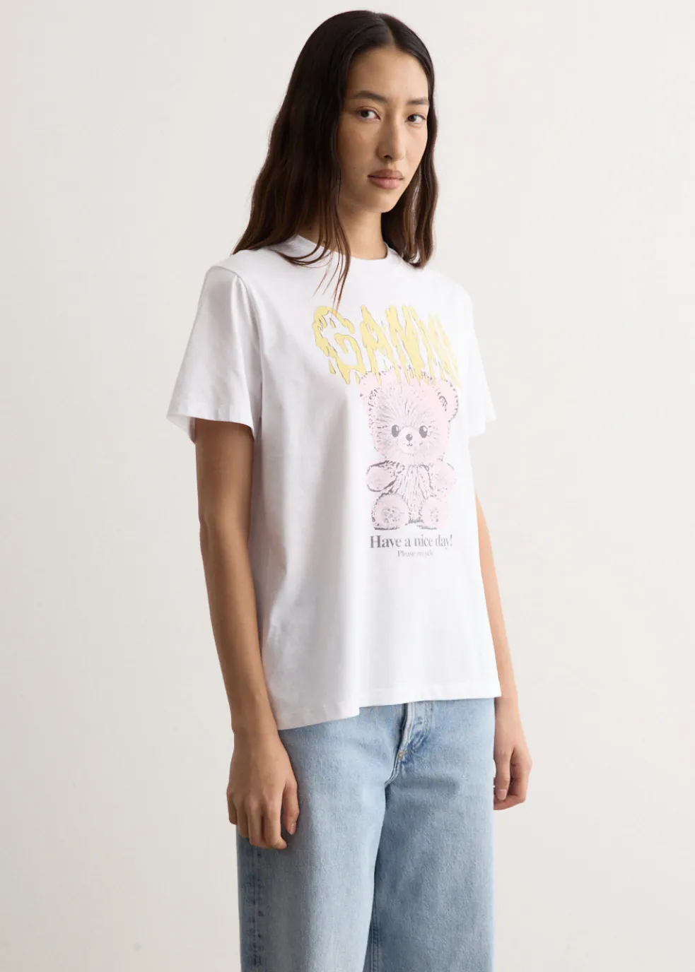 Basic Jersey Teddy Relaxed T-shirt