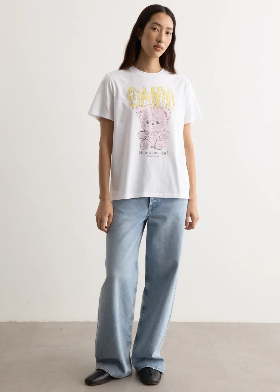 Basic Jersey Teddy Relaxed T-shirt