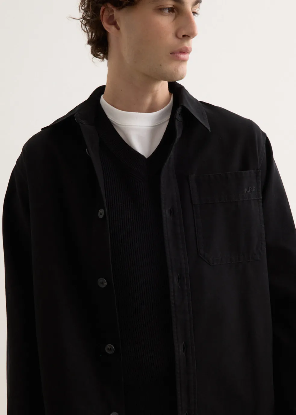 Basile Brodee Poitrine Overshirt
