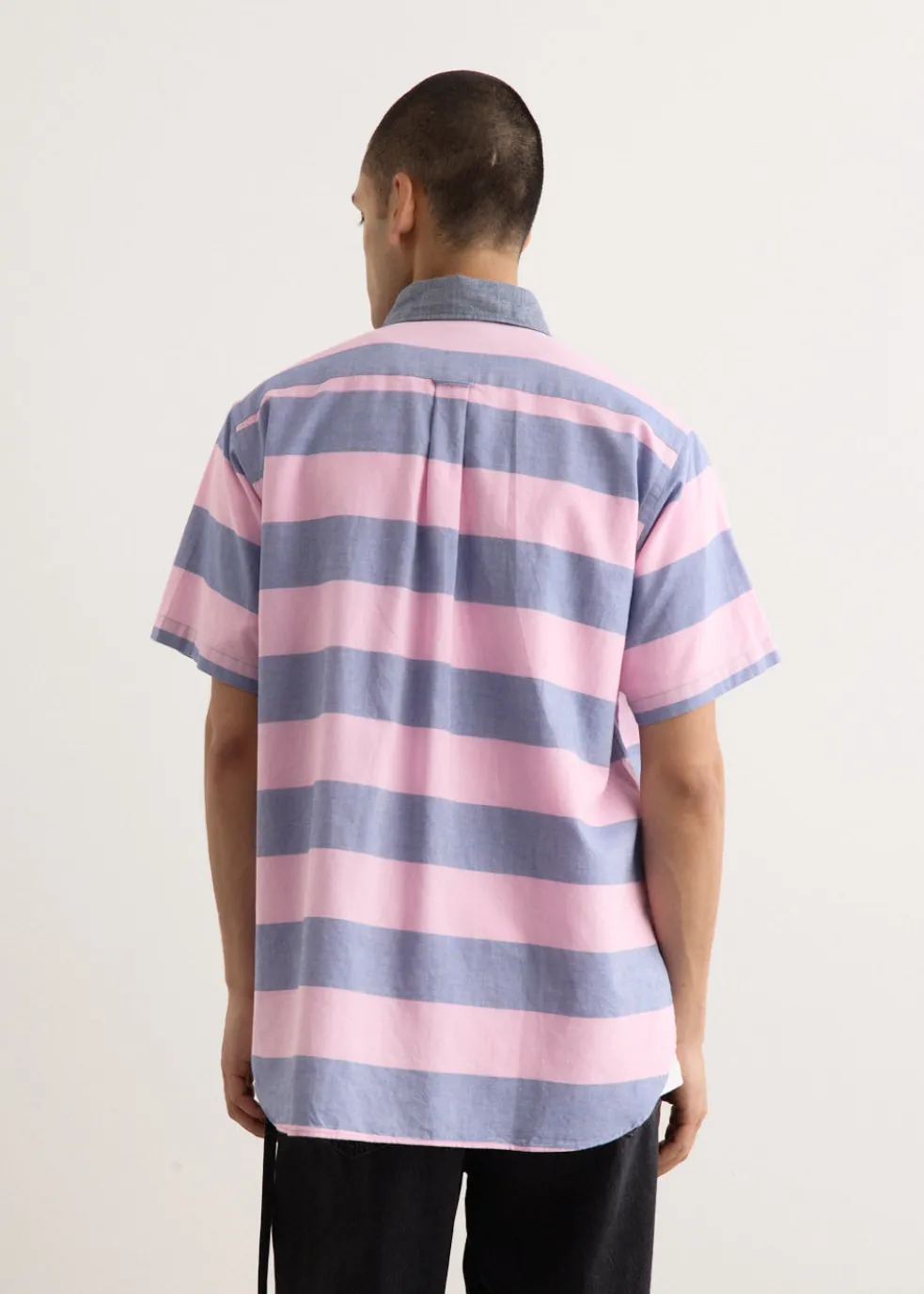 B.D. Pullover Classic Fit Oxford Stripe Shirt