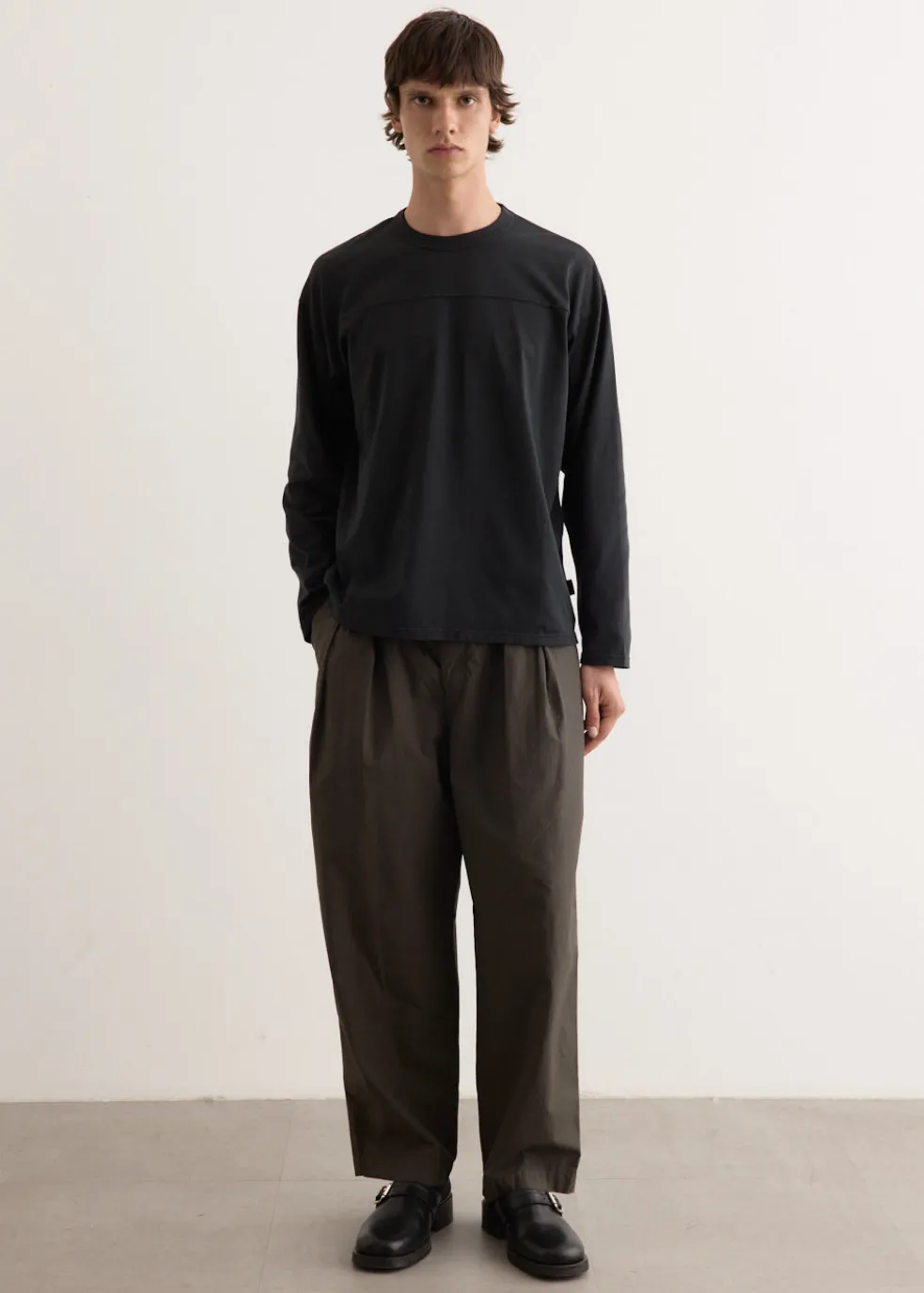 Belted Pleated Pants