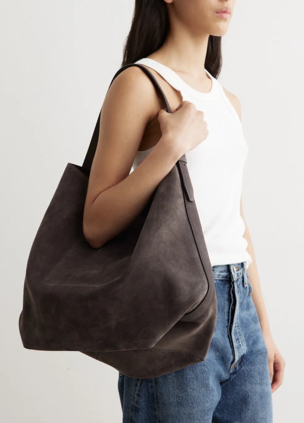 Belted Tote Bag