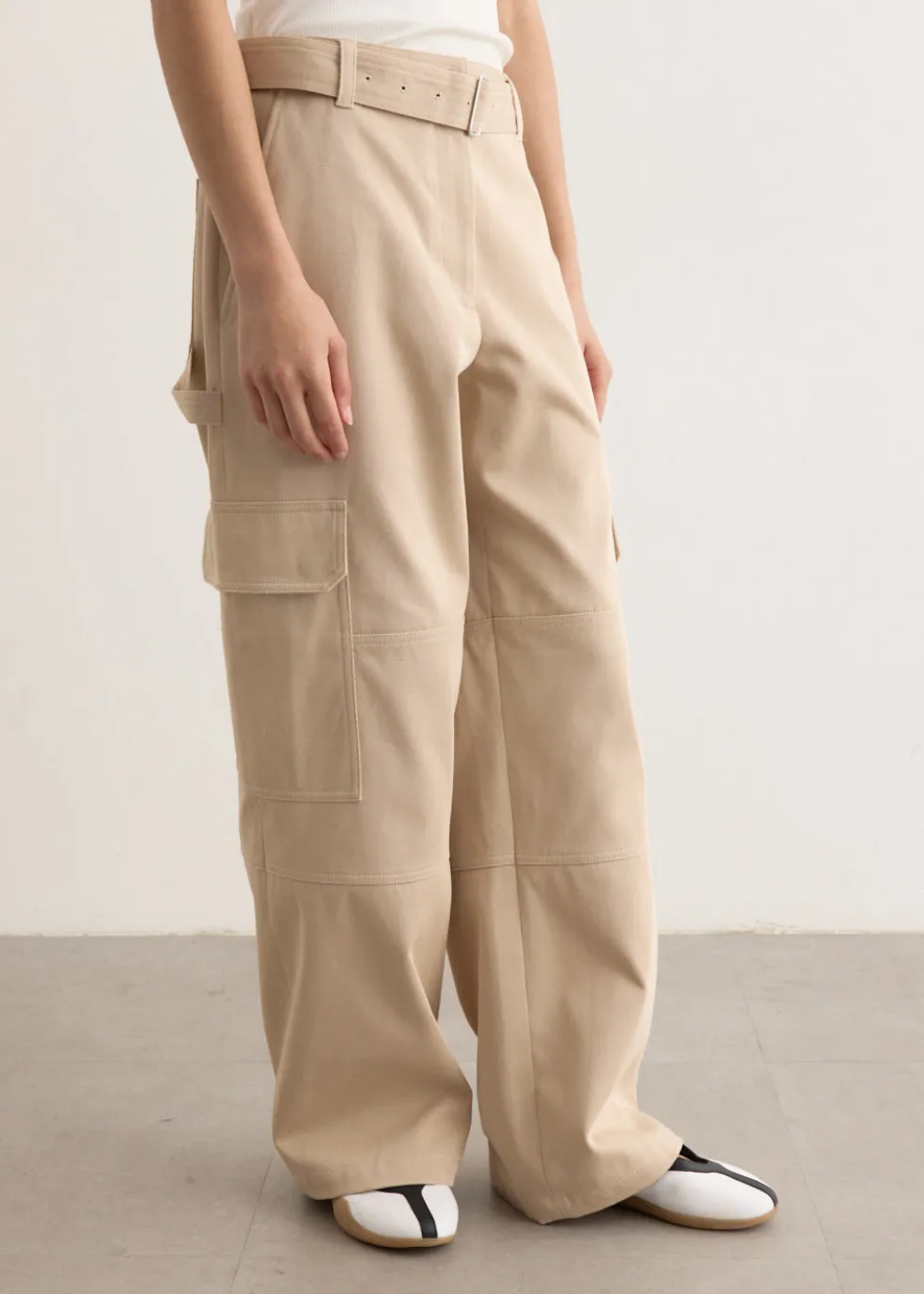 Belted Utility Pants