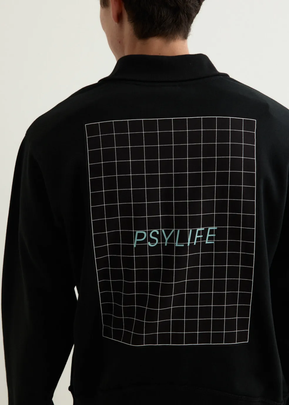 Between Chaos Collared Sweat