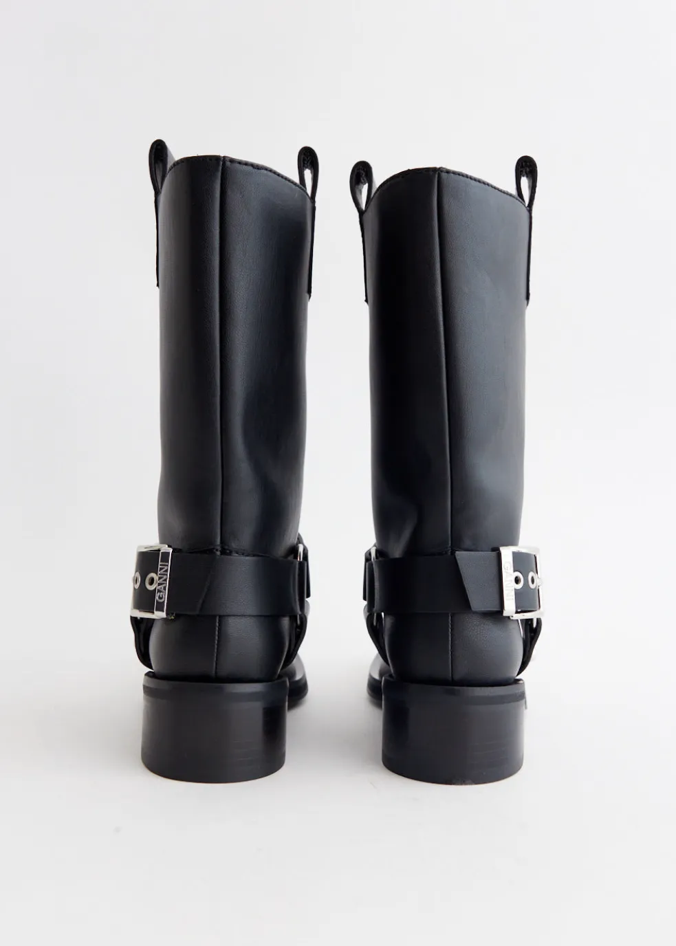 Biker Tubular Mid Shaft Boots