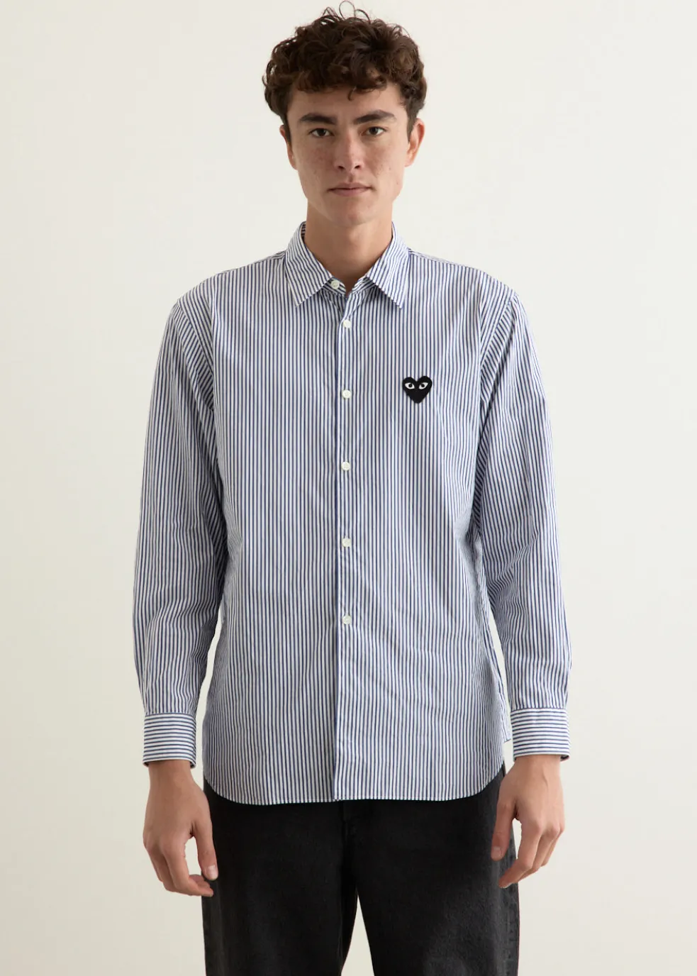 Black Emblem Long Sleeve Shirt