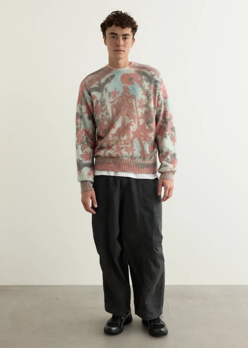 Black to Life Fuzzy Knit