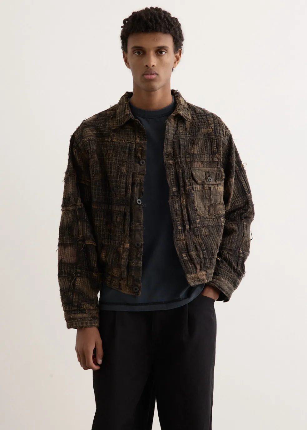 Black-Tea-Core Boro Spring 1st Jacket