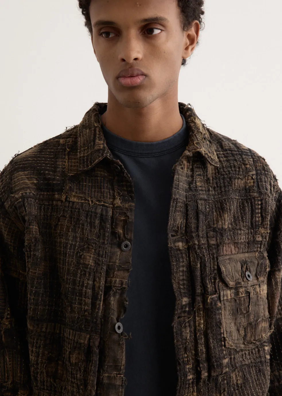 Black-Tea-Core Boro Spring 1st Jacket