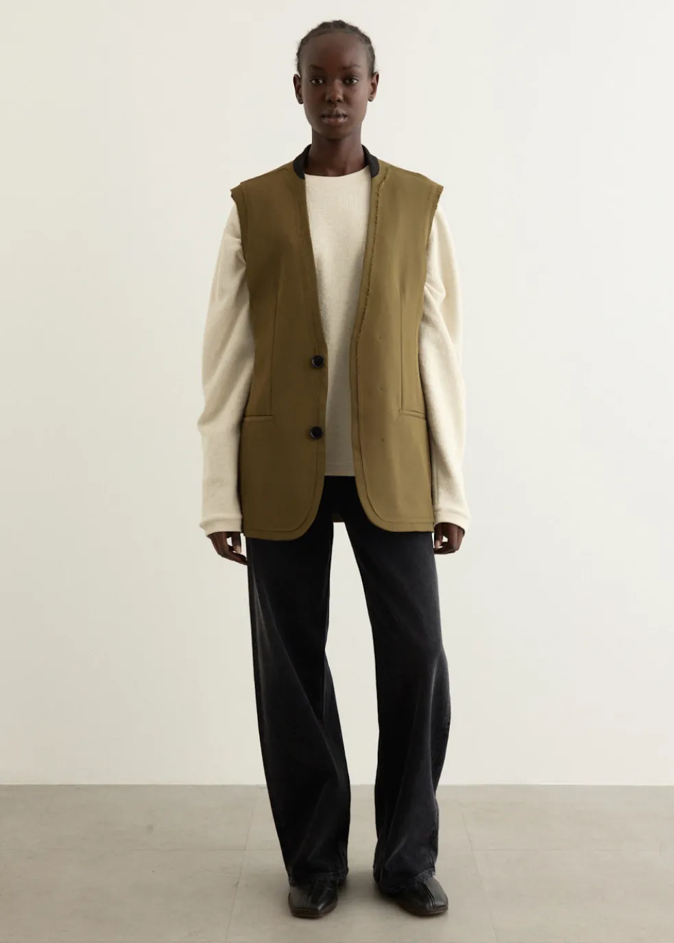 Blazer Sleeveless Jacket