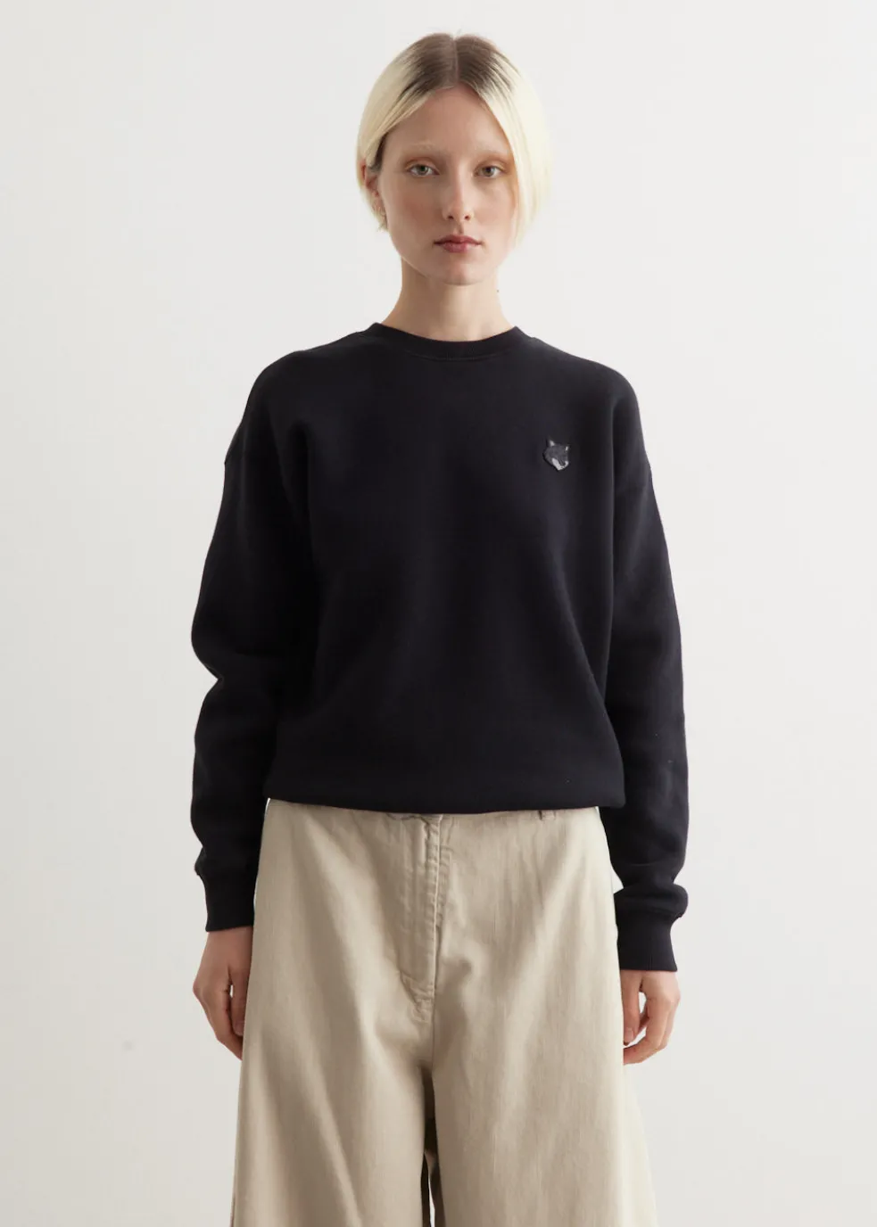 Bold Fox Head Patch Comfort Sweatshirt