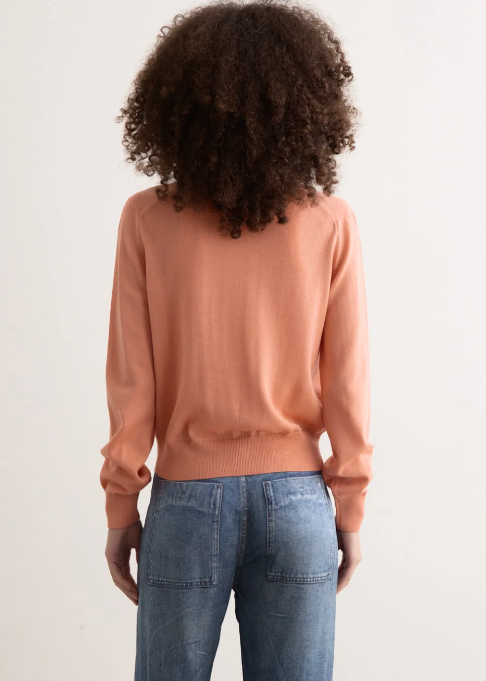 Bold Fox Head Patch Regular Cardigan