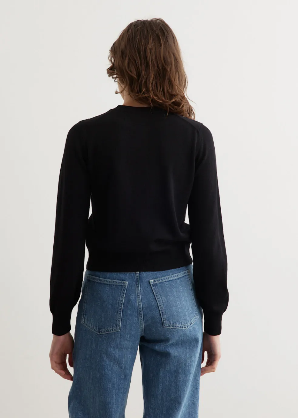 Bold Fox Head Patch Regular Cardigan