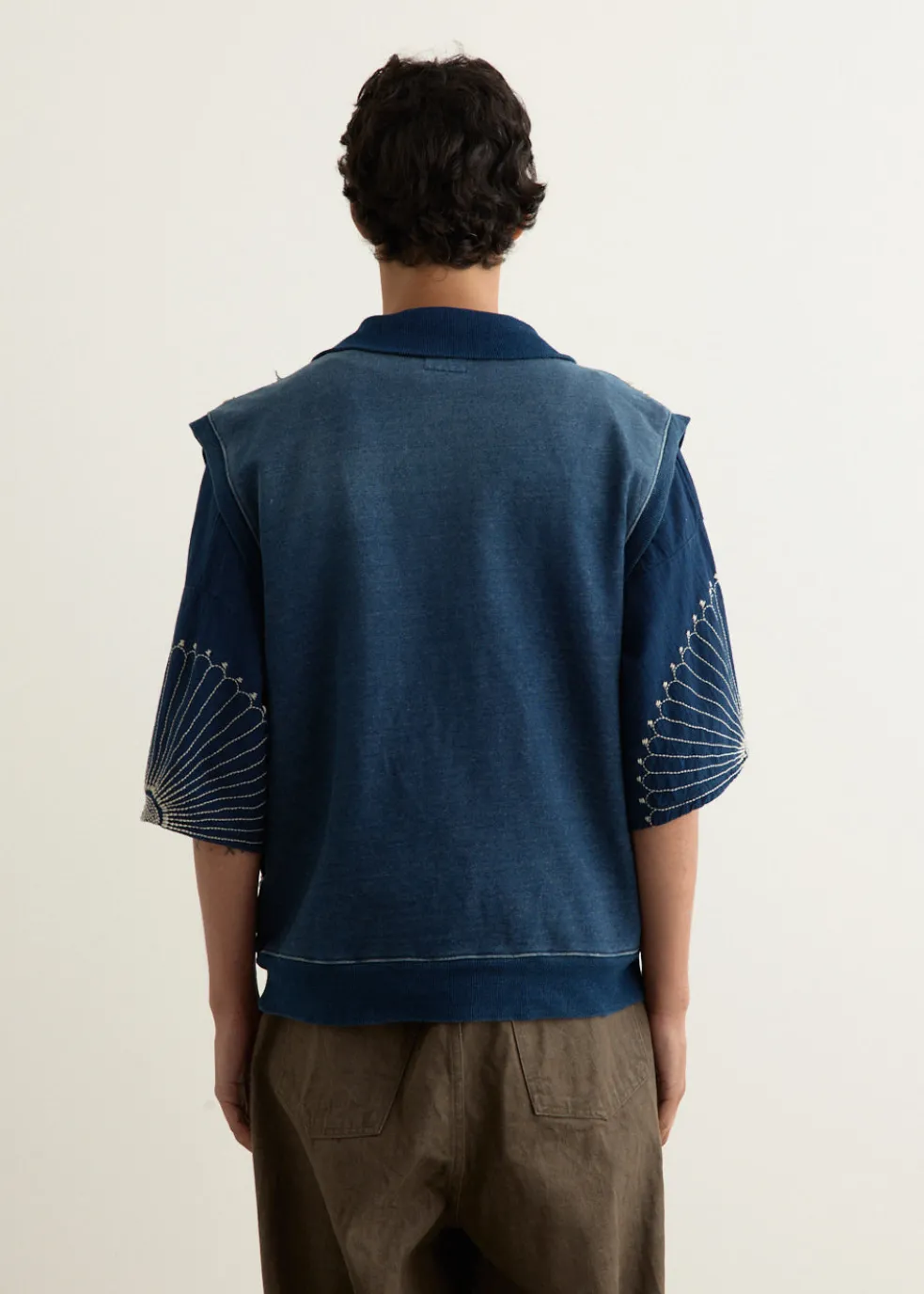 BORO x IDG SWT Half ZIP Vest