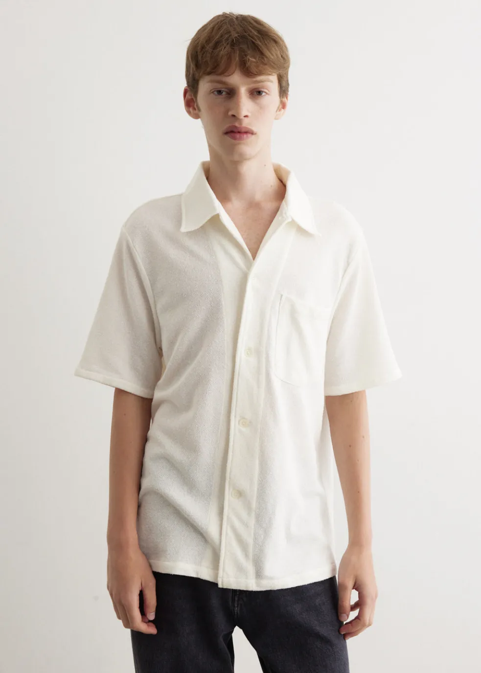 Bouclé Box Shirt