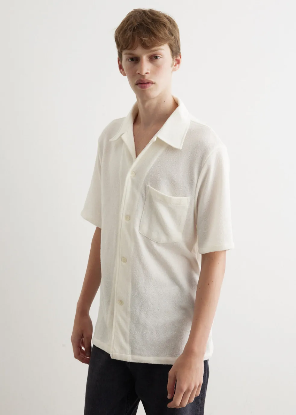Bouclé Box Shirt