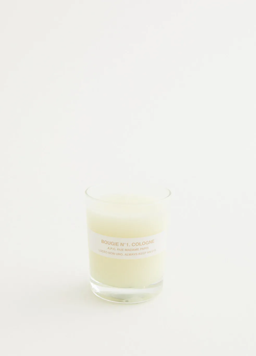 Bougie N°1. Cologne Candle
