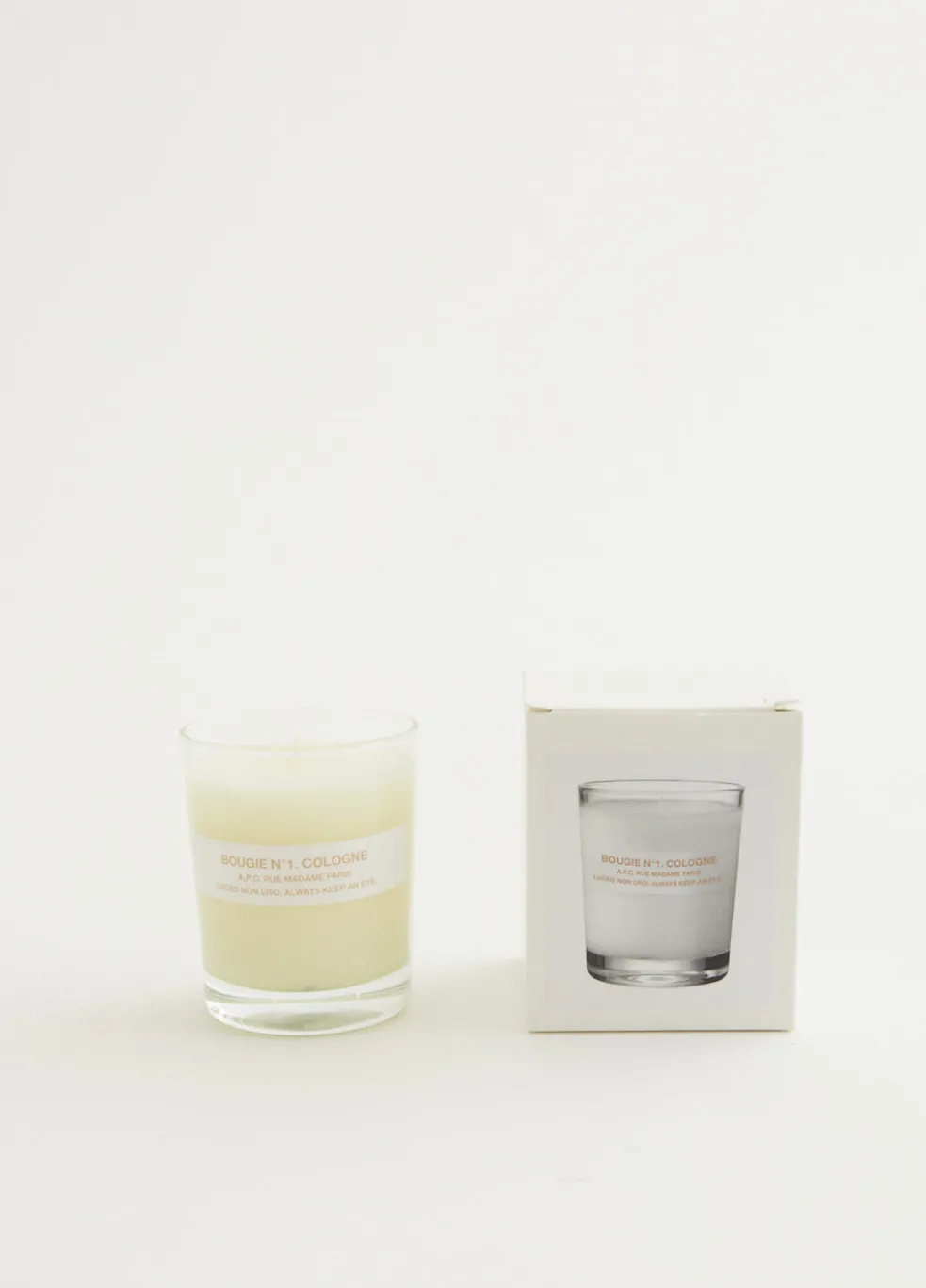 Bougie N°1. Cologne Candle
