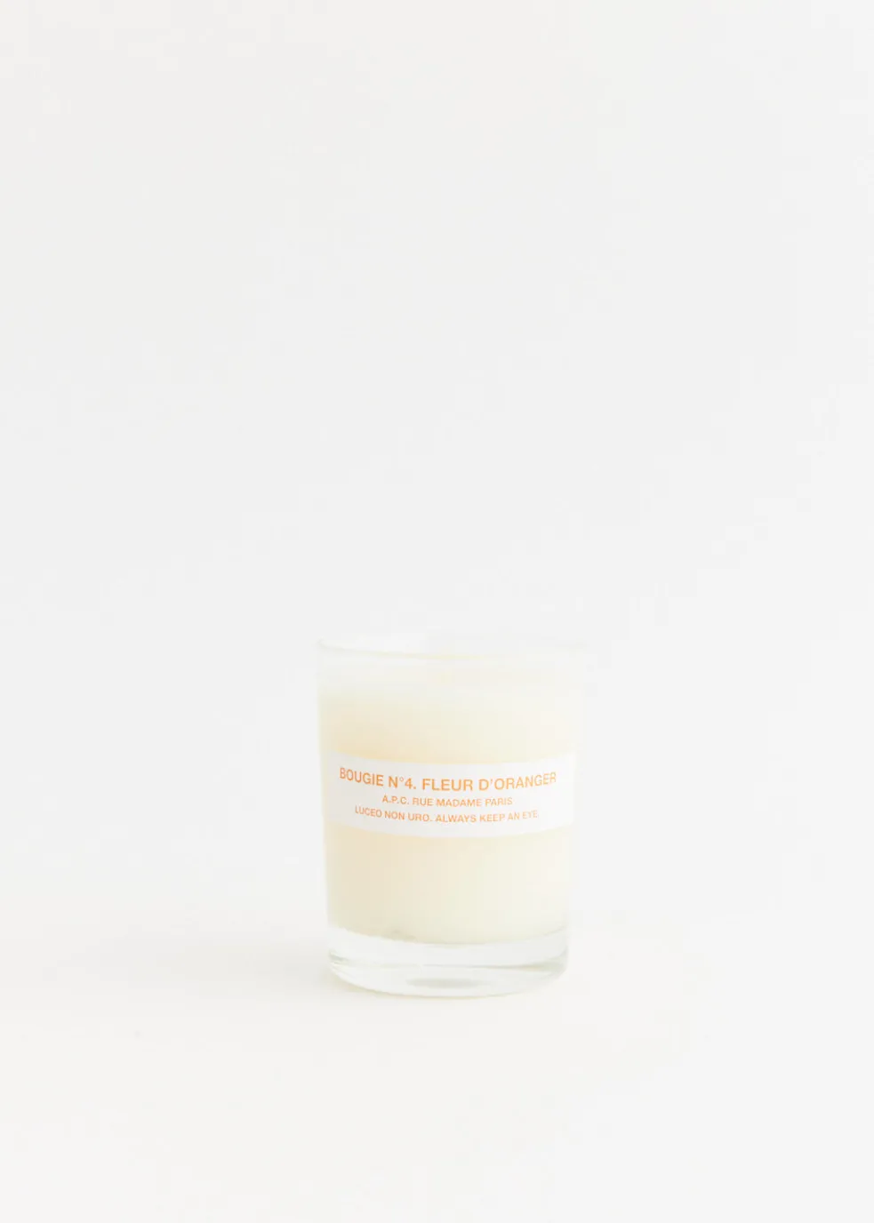 Bougie N°4. Fleur D'Oranger Candle
