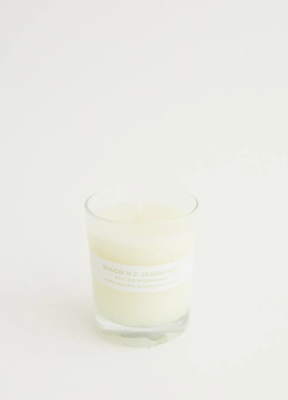Bougie N°2. Jasmin Vert Candle