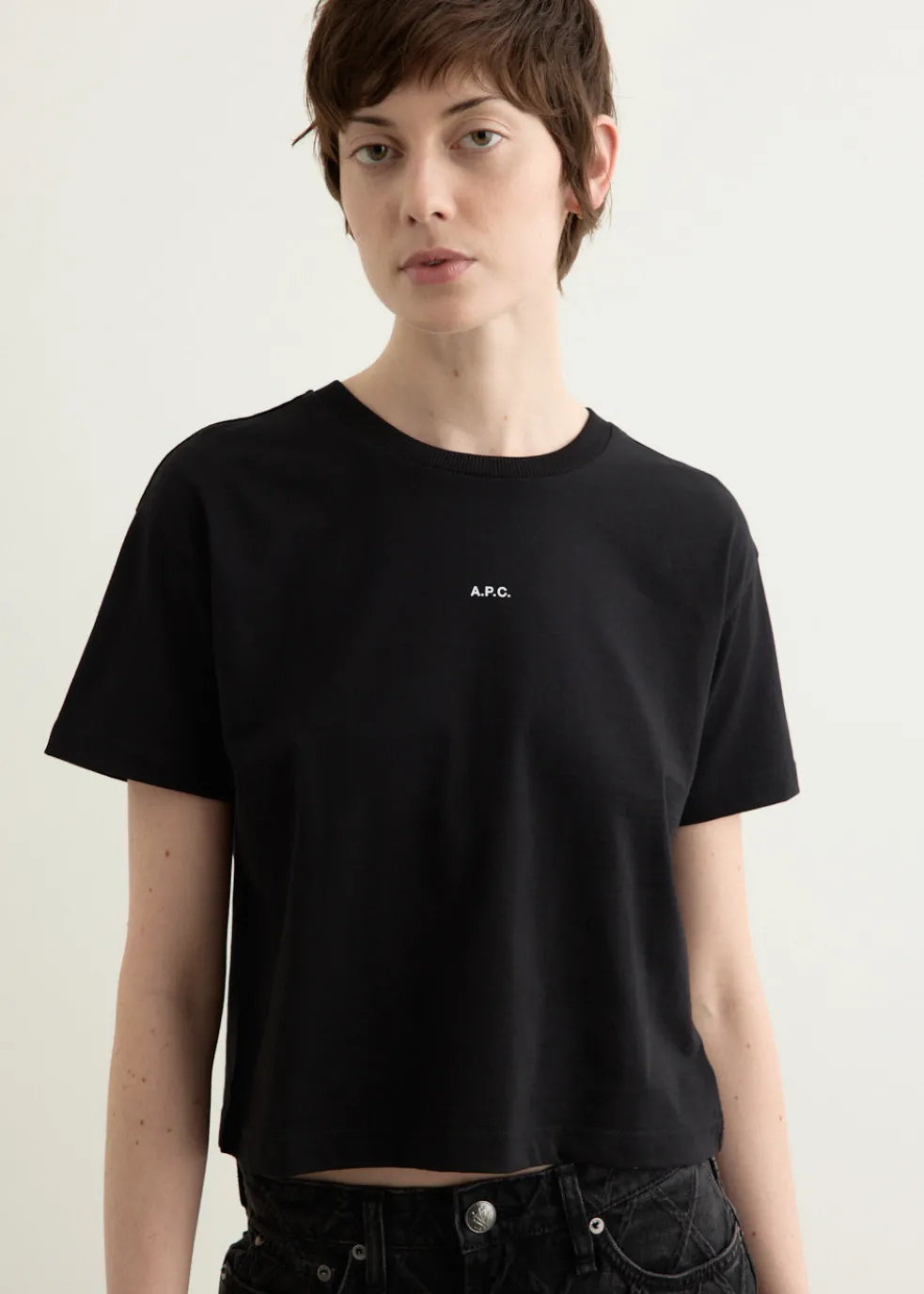 Boxy Micro Logo T-Shirt