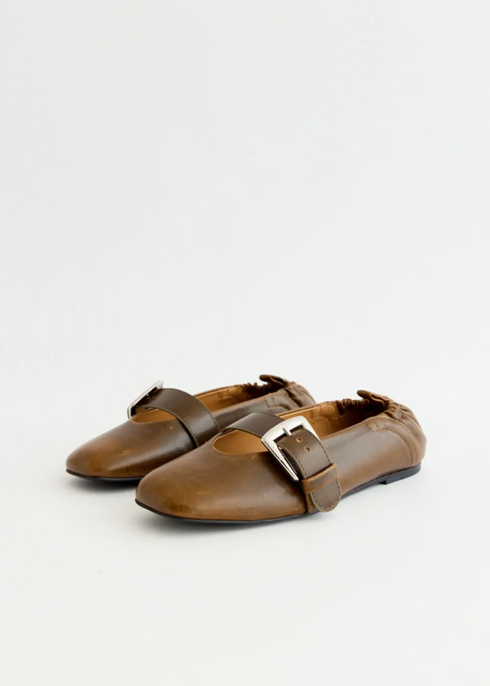 Butterfly Strap Ballerinas