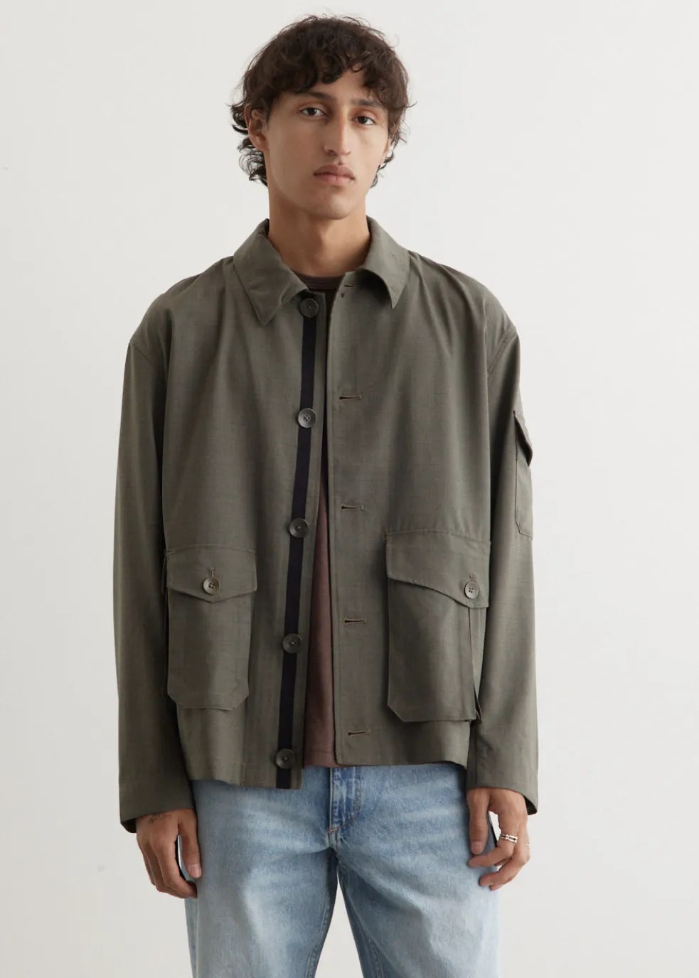 Cade Tropical Wool Jacket